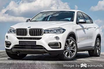 Insurance rates BMW X6 in Tampa