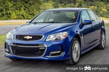 Insurance rates Chevy SS in Tampa