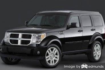 Insurance rates Dodge Nitro in Tampa