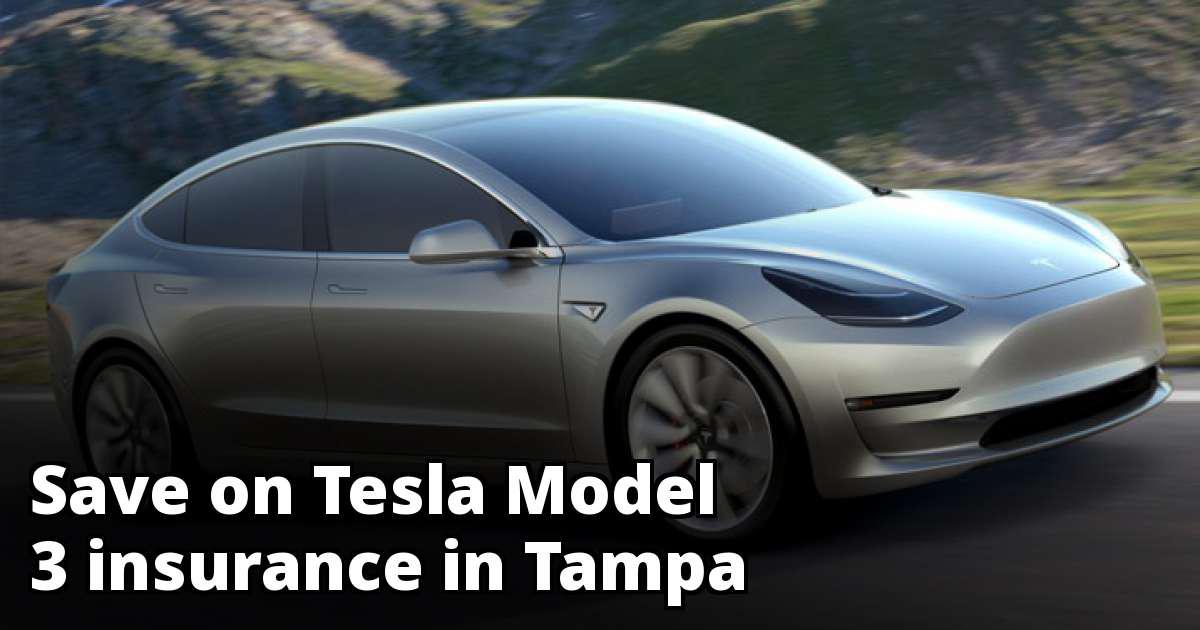 Cheapest Tesla Model 3 Insurance in Tampa, FL