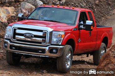 Insurance rates Ford F-250 in Tampa