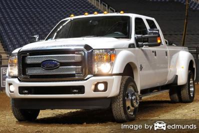 Insurance rates Ford F-350 in Tampa