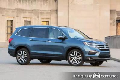 Insurance rates Honda Pilot in Tampa