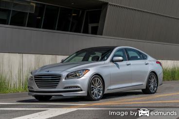 Insurance rates Hyundai G80 in Tampa