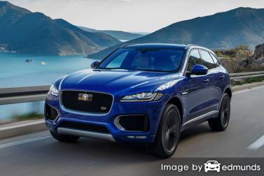 Insurance rates Jaguar F-PACE in Tampa