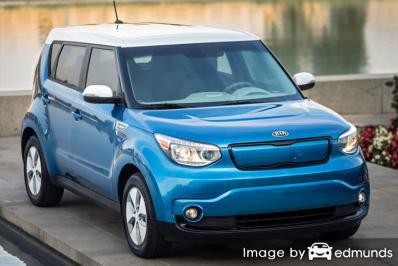 Insurance rates Kia Soul EV in Tampa