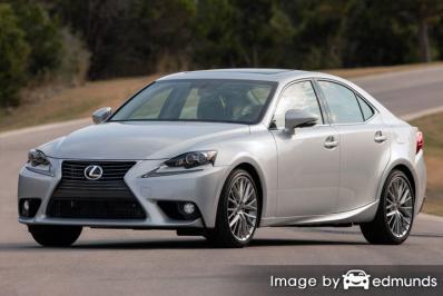 Insurance rates Lexus IS 250 in Tampa