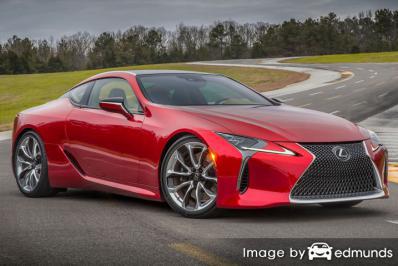 Insurance quote for Lexus LC 500 in Tampa