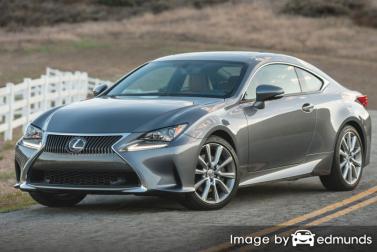 Insurance rates Lexus RC 300 in Tampa