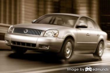 Insurance rates Mercury Montego in Tampa