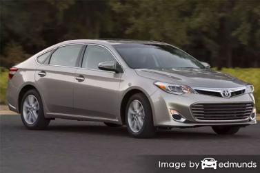Insurance rates Toyota Avalon in Tampa