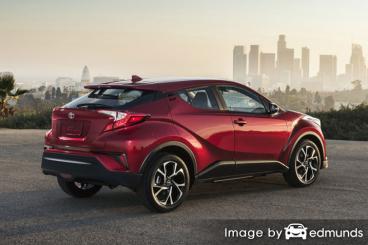 Insurance rates Toyota C-HR in Tampa